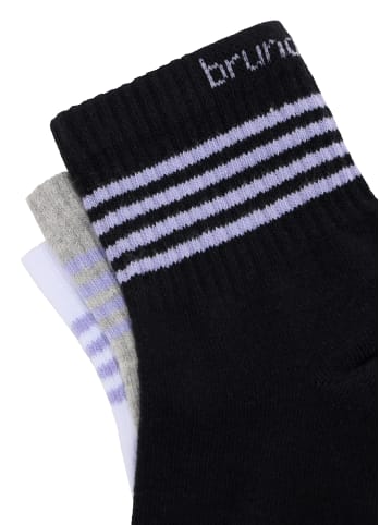 Bruno Banani Sportsocken Dominguez in Grau / Melange