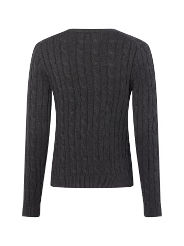 Marie Lund Strickpullover in anthrazit - 0007