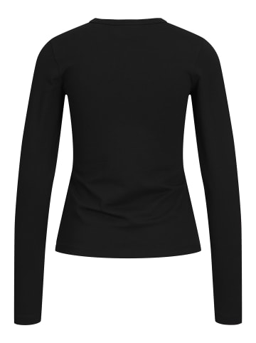 JJXX Langarm-T-Shirt in Black