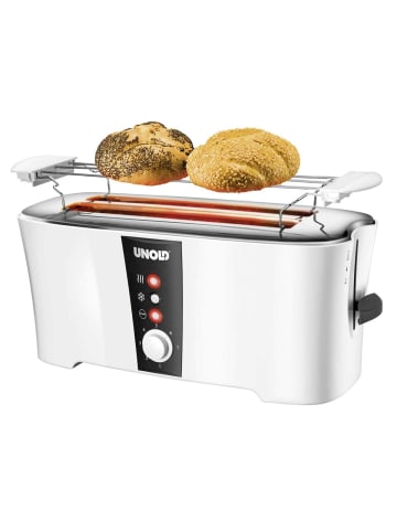 Unold Toaster Design Dual in Silber