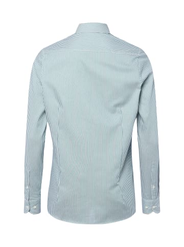 OLYMP  Businesshemd in smaragd weiß - 0003