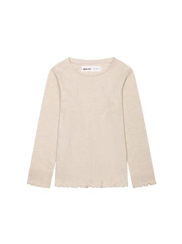 Minoti Longsleeves 12RIBTEE 1 in beige