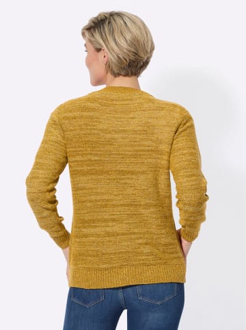 WITT WEIDEN Strickjacke in ocker-gelb-meliert