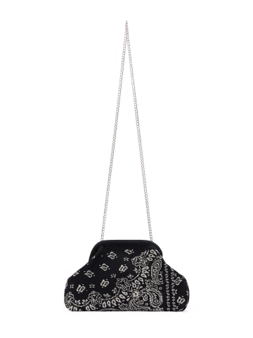 Nolie Women Clutch in Beige Black