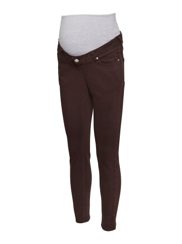 Vero Moda Umstandsjeans mit Skinny Fit in Chocolate Torte
