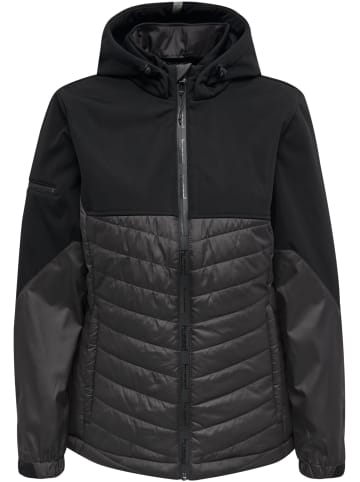 Hummel Reißverschluss Jacke Hmlnorth Damen in BLACK/ASPHALT