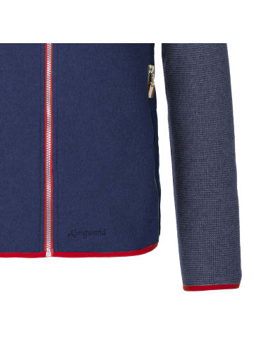 Almgwand Unterjacke Waldensteinkopf in Blau3099