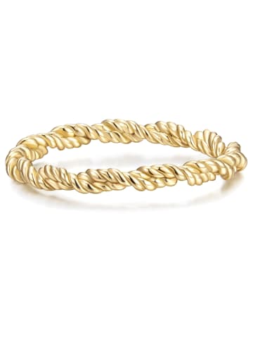 Glanzstücke München Ring aus Sterling Silber in gelbgold