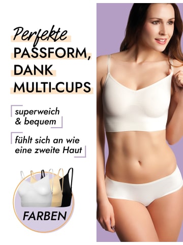 Skin Wrap Bügelloser BH in Weiß