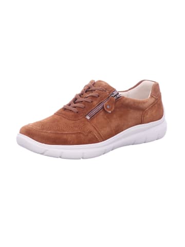 WALDLÄUFER Lowtop-Sneaker Leonie in cognac