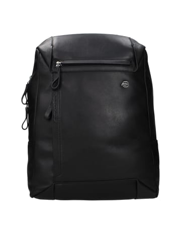 Piquadro Schwarz Leder Rucksack