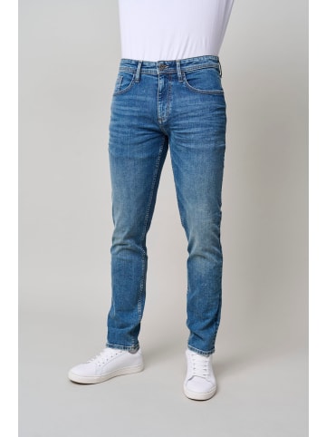 BLEND Stretch Jeans Slim Fit JET Denim Stoff Hose in Blau