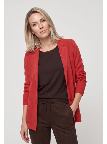 Olsen Strickcardigan in Sienna Red