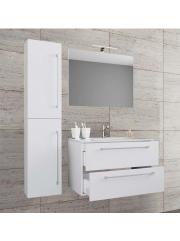 ebuy24 Badmöbelset Badinos80S Weiß 81 x 47 cm
