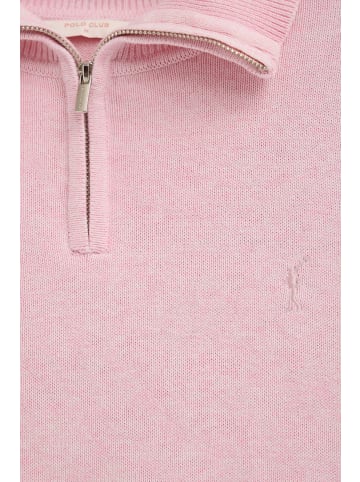 Polo Club Pullover WOMAN RIGBY GO ZIPPER WOOL W IO LONG SLEEVE REGULAR FIT in Rosa vigore