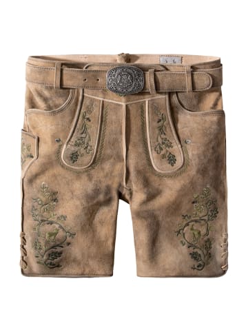 Stockerpoint Lederhose Girgl in braun