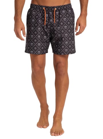 Carlo Colucci SwimmingTrunks Carazzato in Schwarz