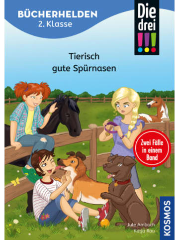 Kosmos Buch - Die drei !!!, Bücherhelden 2. Klasse, Doppelband, Tierisch gute Sp&