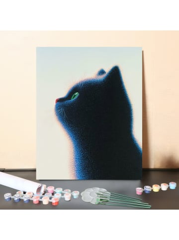 ARTNANAS DIY Malen nach Zahlen Set-"Mondblick" 