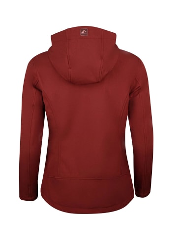 Westfjord Softshell Jacke "Eldfjall" in Braun/Rosa