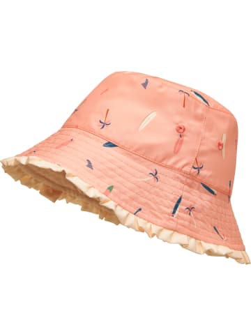 Playshoes UV-Schutz Wende-Hut Surfbrett Palme in altrosa