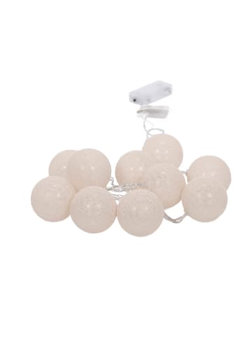 Atmosphera Créateur d'intérieur Lichterkette in beige