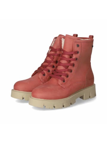 Däumling Stiefel Warmfutter in red