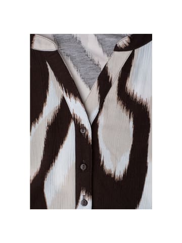 Street One Langarmbluse in espresso brown