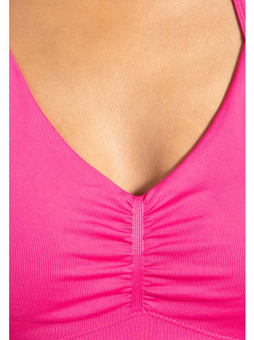 SMILODOX Crop Top Malena in Pink