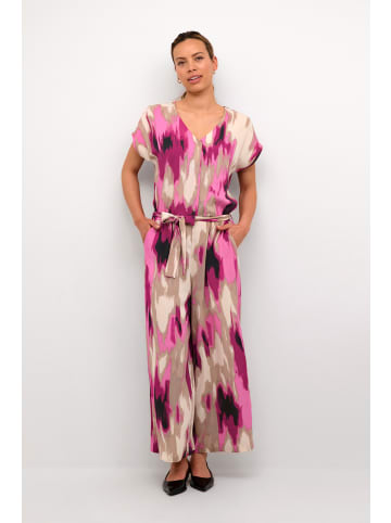 Kaffe Overall KAbeathe in Pink Abstract Print