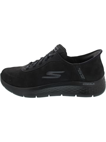 Skechers SlipIns: Go Walk Flex-Smo Slipper Schwarz