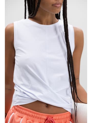 Hey Honey Cropped Top in White