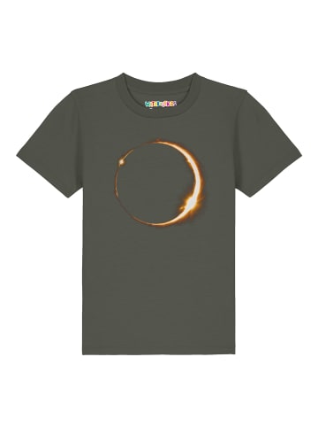 wat? Apparel T-Shirt Feuerring in Khaki