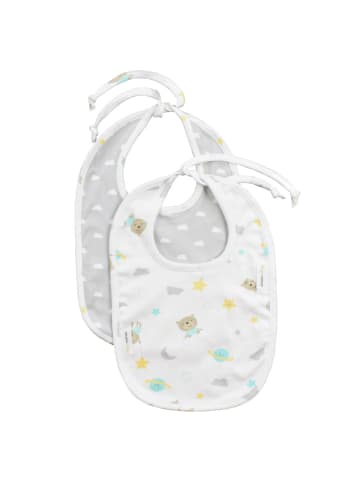 SlumberOrganix Bio Lätzchen 2er-Pack in Grau