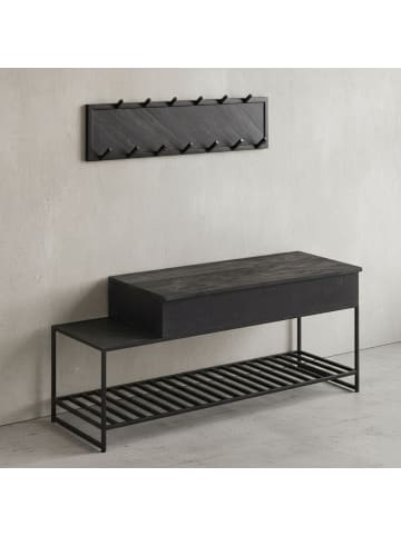 KADIMA DESIGN Sitzbank | Mango Massiv, 110cm, Wandgarderobe, Schuhbank