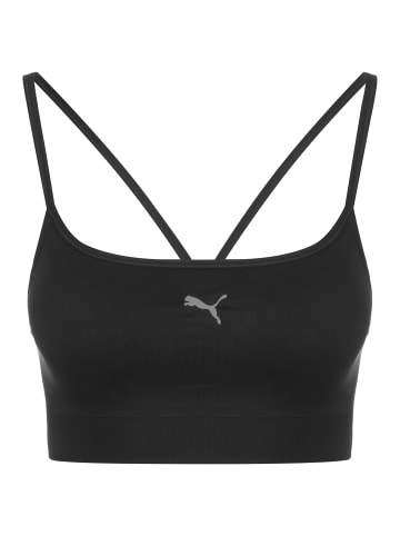 Puma Sport-BH Low Impact Studio Seamless in schwarz