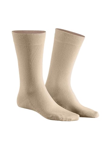 Hudson Socken Dry Cotton klimaregulierend in Sisal