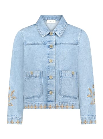 CARTOON Jeansjacke mit Stickerei in Light Blue Denim
