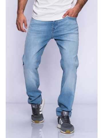 Jack & Jones Jeans Straight Leg - CLARK JJARIS in Light Blue Denim