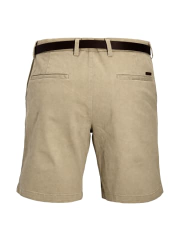 Jack and Jones Adam Belted Chino Shorts in Beige