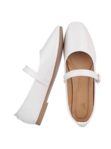 Ital-Design Ballerina in Weiß