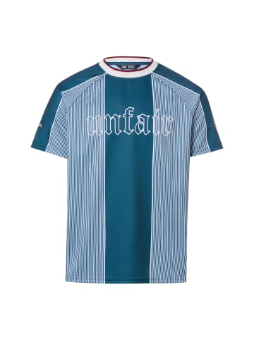 UNFAIR ATHLETICS T-Shirt Paul 96 in petrol weiß