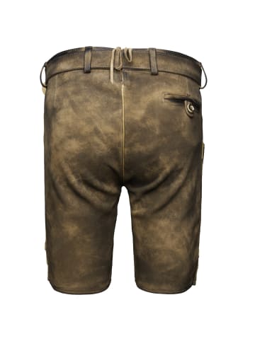 Maddox Country Lederhose Ammersee in grau