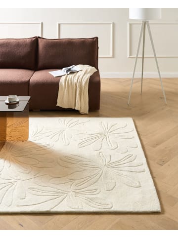 Beliani Kurzflor CHENNAI in Beige - (W) 200 x (L) 300 cm