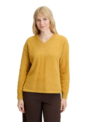 Betty Barclay Strickpullover mit V-Ausschnitt in gold