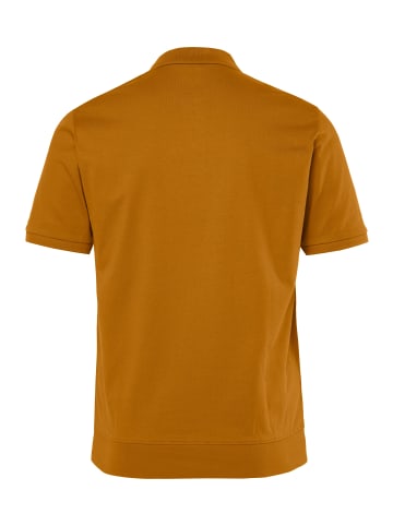 Men Plus Poloshirt in helles haselnuss