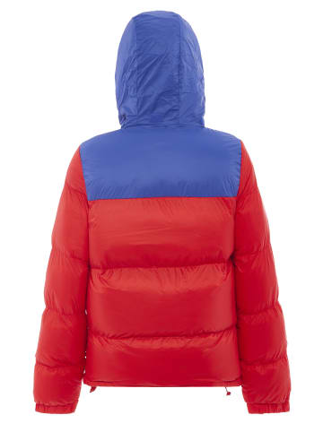 myMo Damen Wattierte Steppjacke in Rot Kobalt