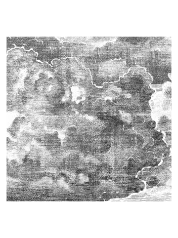 WALLPAPERS4BEGINNERS Tapete Wolken in Schwarz - (W) 200 × (L) 280 cm
