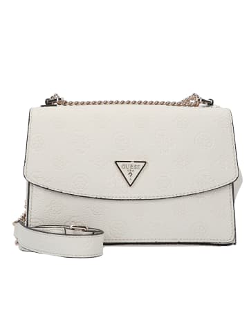 Guess Cresidia Schultertasche 24 cm in bone logo