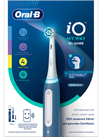Oral-B Elektrische Zahnbürste "iO My Way Teens" in Blau